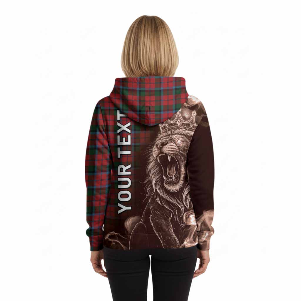MacNaughton (McNaughton) Tartan Hoodie Roaring Lion Heritage