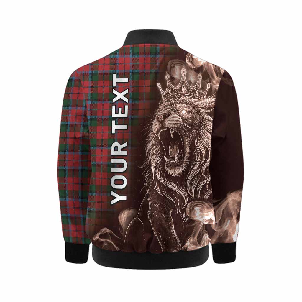 MacNaughton (McNaughton) Tartan Kid Bomber Jacket Roaring Lion Heritage