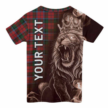 MacNaughton (McNaughton) Tartan Kid T-shirt Roaring Lion Heritage