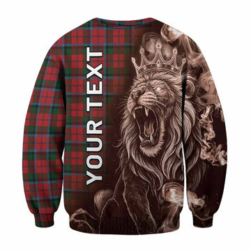 MacNaughton (McNaughton) Tartan Sweatshirt Roaring Lion Heritage