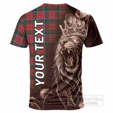 MacNaughton (McNaughton) Tartan T-Shirt Roaring Lion Heritage