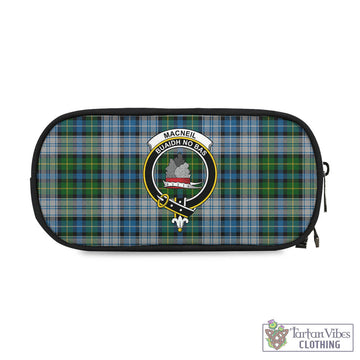 Tartan Vibes Clothing MacNeil Dress Tartan Pen and Pencil Case with Family Crest