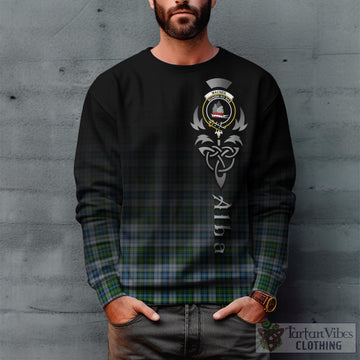 Tartan Vibes Clothing MacNeil Dress Tartan Sweatshirt Featuring Alba Gu Brath Family Crest Celtic Inspired