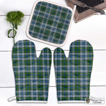 MacNeil (McNeil) Tartan Combo Oven Mitt & Pot-Holder Combo 1 Oven Mitt & 1 Pot-Holder White - Tartan Vibes Clothing