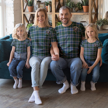 MacNeil (McNeil) Tartan T-Shirt with Family Crest