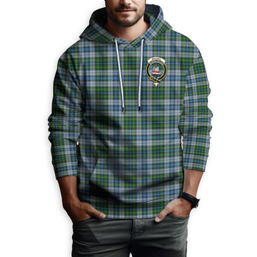 MacNeil (McNeil) Tartan Hoodie with Family Crest