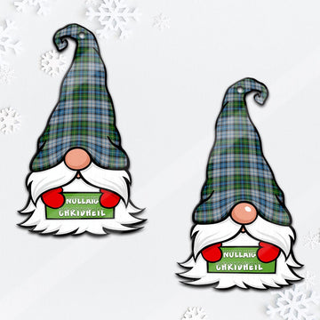MacNeil (McNeil) Gnome Christmas Ornament with His Tartan Christmas Hat - Tartan Vibes Clothing