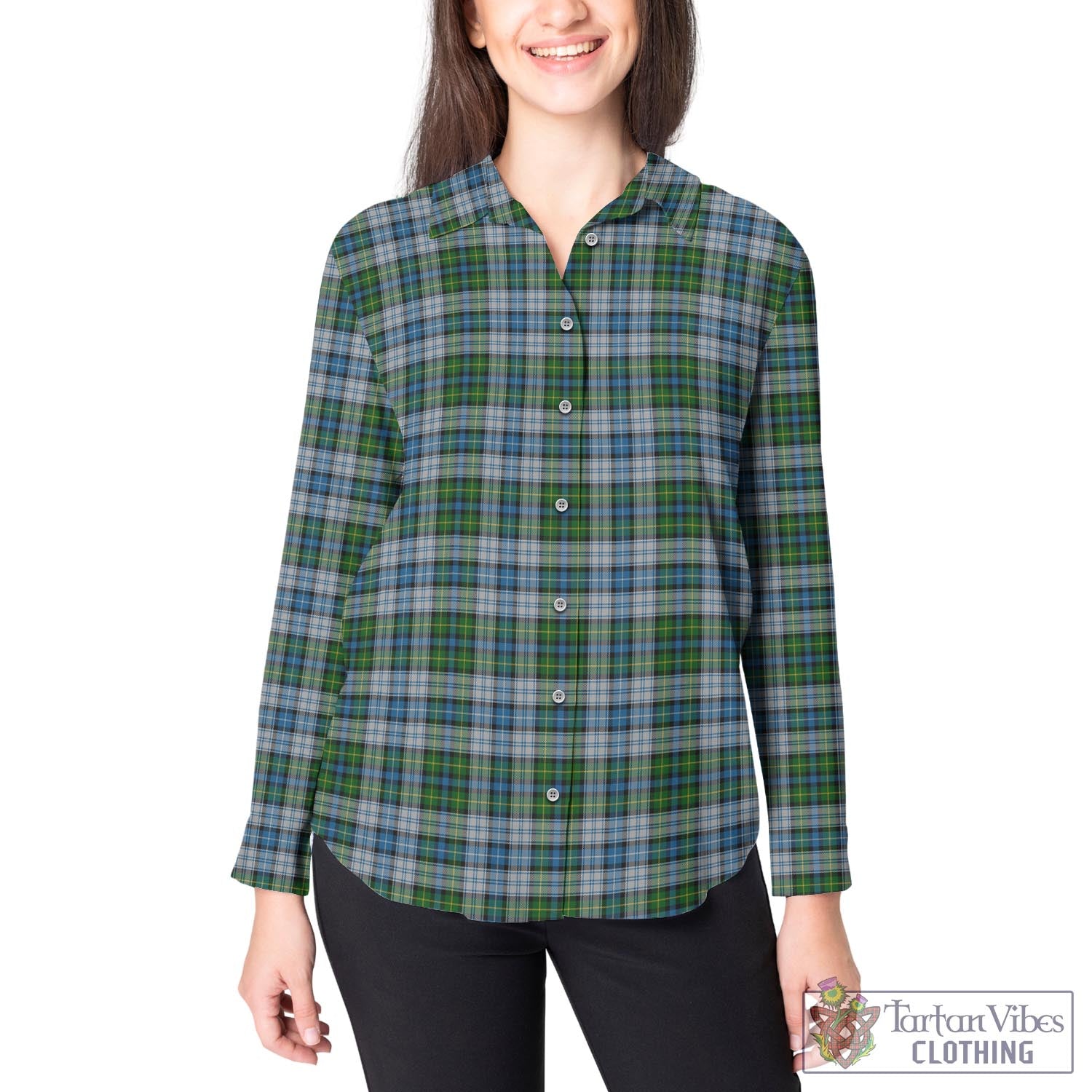 MacNeil Dress Tartan Womens Casual Shirt