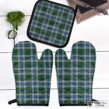 MacNeil (McNeil) Tartan Combo Oven Mitt & Pot-Holder Combo 1 Oven Mitt & 1 Pot-Holder Black - Tartan Vibes Clothing
