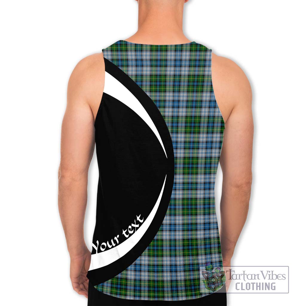 MacNeil (McNeil) Tartan Men's Tank Top with Family Crest Circle Style - Tartan Vibes Clothing