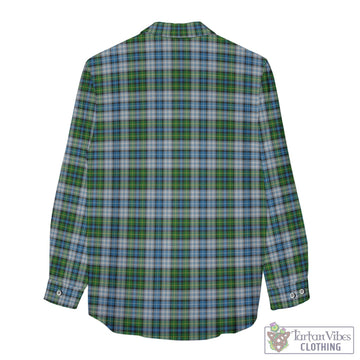 Tartan Vibes Clothing MacNeil Dress Tartan Womens Casual Shirt with Family Crest