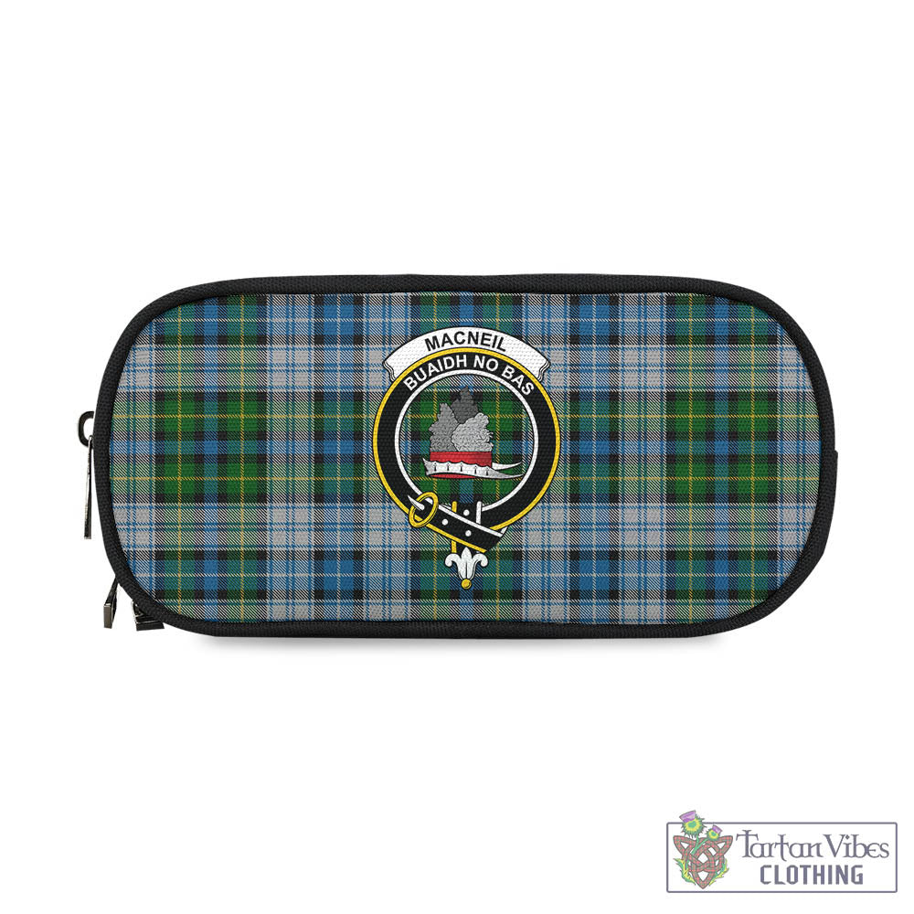 Tartan Vibes Clothing MacNeil Dress Tartan Pen and Pencil Case with Family Crest