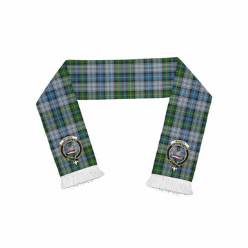 MacNeil (McNeil) Tartan Ruffneck Scarf with Family Crest