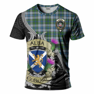 Tartan Vibes Clothing MacNeil (McNeil) Tartan Family Crest T-Shirt Lion Rampant Royal Thistle Shield Celtic Inspired
