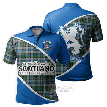 Tartan Vibes Clothing MacNeil (McNeil) Family Crest Tartan Polo Shirt Celebrate Saint Andrew's Day in Style