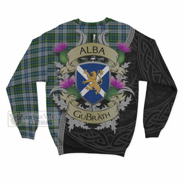 MacNeil (McNeil) Tartan Family Crest Sweatshirt Lion Rampant Royal Thistle Shield Celtic Inspired