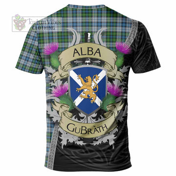 Tartan Vibes Clothing MacNeil (McNeil) Tartan Family Crest T-Shirt Lion Rampant Royal Thistle Shield Celtic Inspired