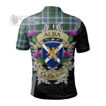 MacNeil (McNeil) Tartan Family Crest Polo Shirt Lion Rampant Royal Thistle Shield Celtic Inspired