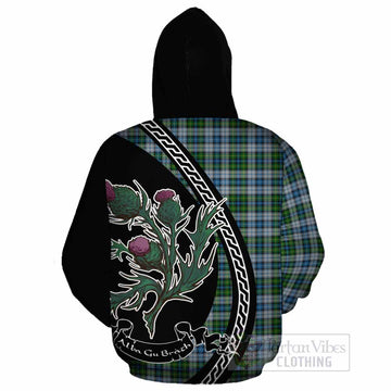 MacNeil (McNeil) Family Crest Tartan Cotton Hoodie Alba Thistle Inspired
