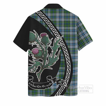 MacNeil (McNeil) Family Crest Tartan Hawaiian Shirt Alba Thistle Inspired - Tartan Vibes Clothing