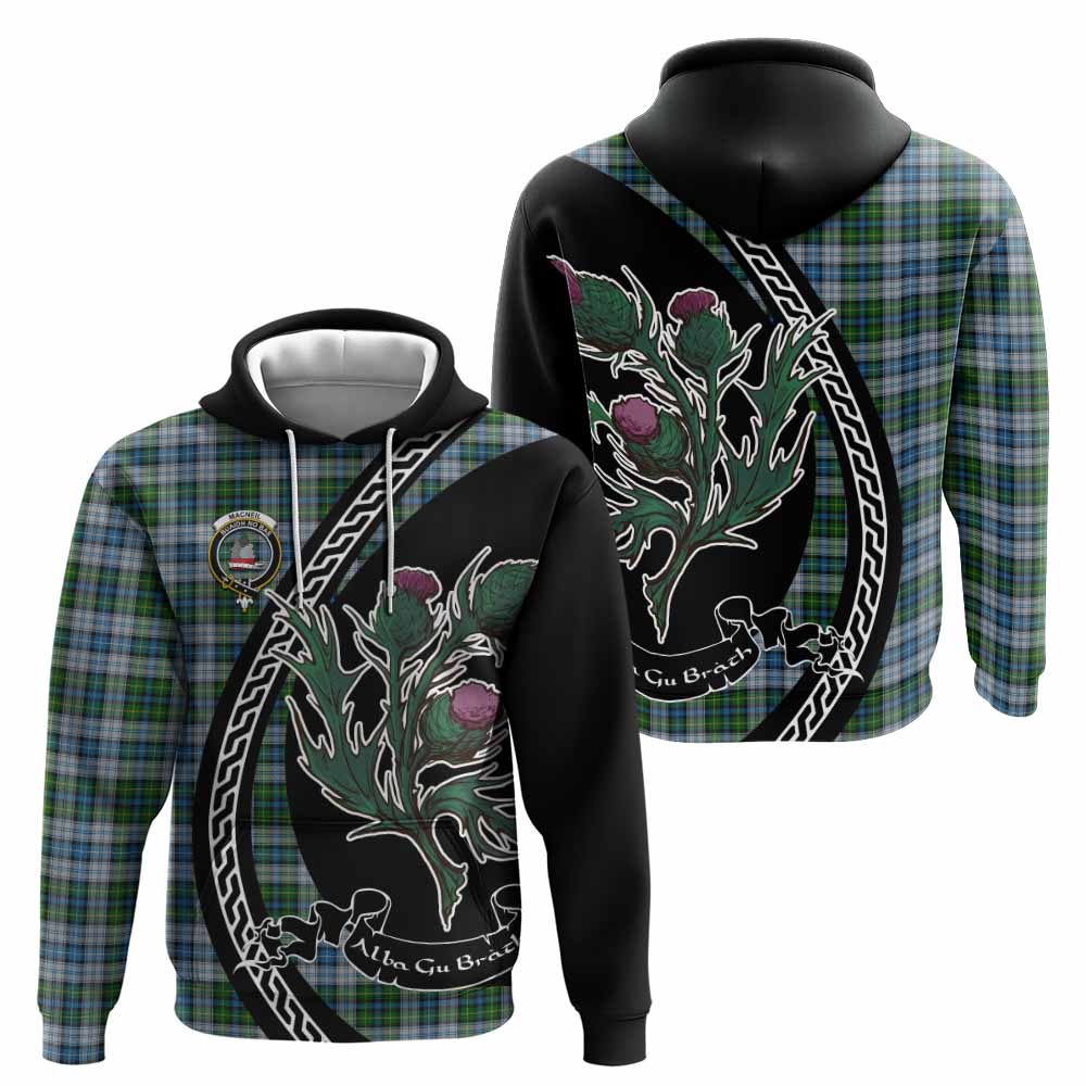 MacNeil (McNeil) Family Crest Tartan Hoodie Alba Thistle Inspired - Tartan Vibes Clothing