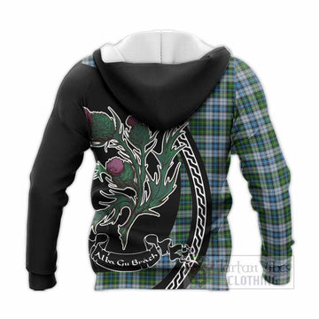 MacNeil (McNeil) Family Crest Tartan Knitted Hoodie Alba Thistle Inspired