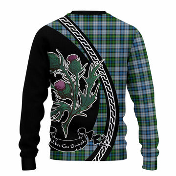 MacNeil (McNeil) Family Crest Tartan Knitted Sweater Alba Thistle Inspired