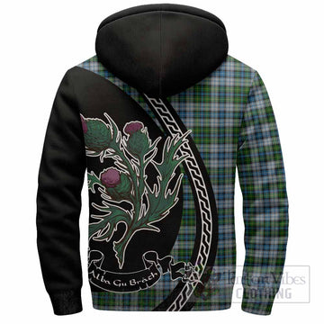 MacNeil (McNeil) Family Crest Tartan Sherpa Hoodie Alba Thistle Inspired