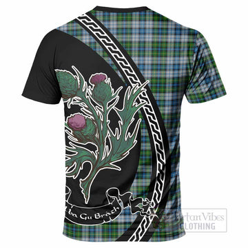 MacNeil (McNeil) Family Crest Tartan T-Shirt Alba Thistle Inspired - Tartan Vibes Clothing
