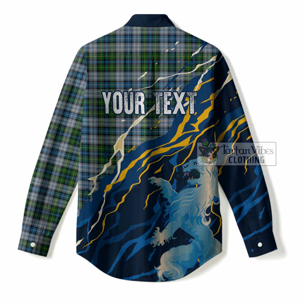 MacNeil (McNeil) Scotland Tartan Women Casual Shirt WC2026 Football - We'll Be Coming