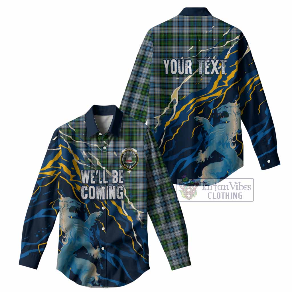 MacNeil (McNeil) Scotland Tartan Women Casual Shirt WC2026 Football - We'll Be Coming