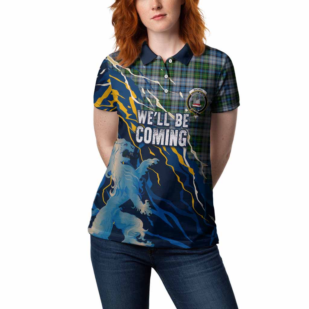 MacNeil (McNeil) Scotland Tartan Women Polo Shirt WC2026 Football - We'll Be Coming