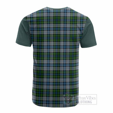 MacNeil (McNeil) Tartan Accent Cotton T-shirt with Family Crest