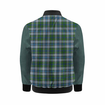 MacNeil (McNeil) Tartan Accent Kid Bomber Jacket with Family Crest