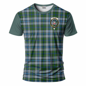 MacNeil (McNeil) Tartan Accent T-Shirt with Family Crest