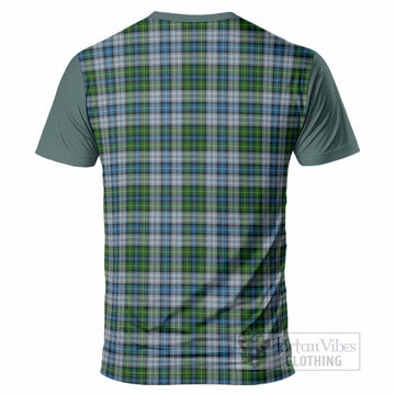 MacNeil (McNeil) Tartan Accent T-Shirt with Family Crest