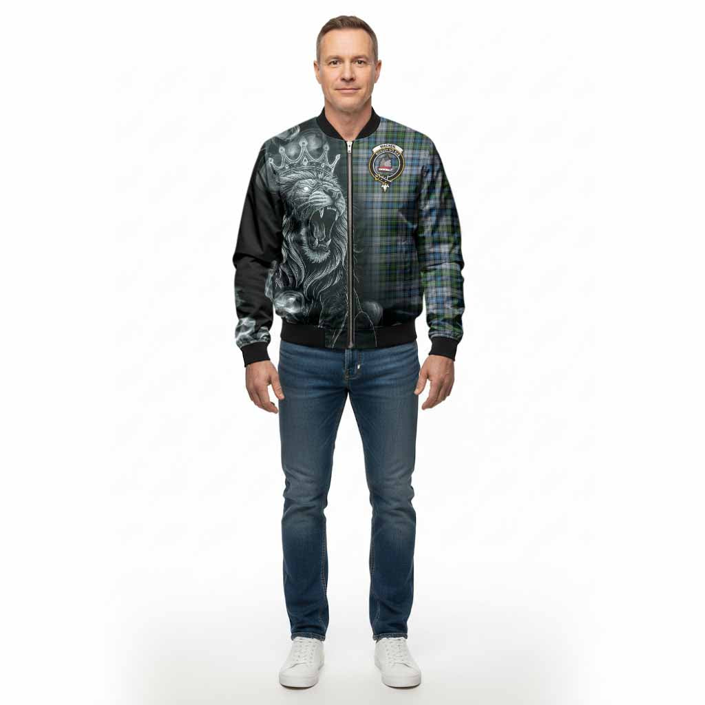 MacNeil (McNeil) Tartan Bomber Jacket Roaring Lion Heritage