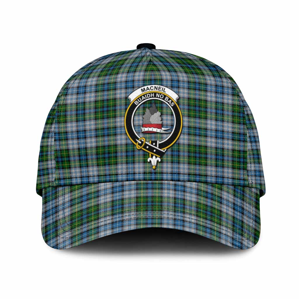 MacNeil (McNeil) Tartan Classic Cap with Family Crest