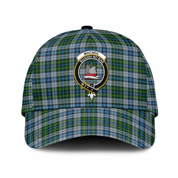 MacNeil (McNeil) Tartan Classic Cap with Family Crest
