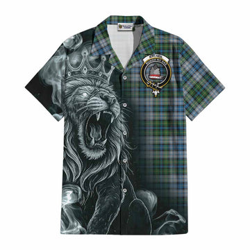 MacNeil (McNeil) Tartan Cotton Hawaiian Shirt Roaring Lion Heritage
