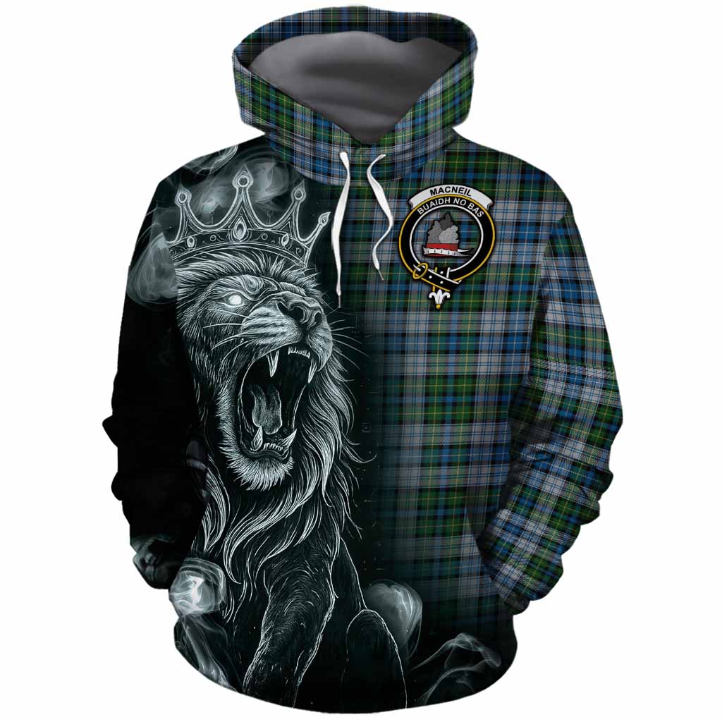MacNeil (McNeil) Tartan Cotton Hoodie Roaring Lion Heritage