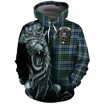 MacNeil (McNeil) Tartan Cotton Hoodie Roaring Lion Heritage