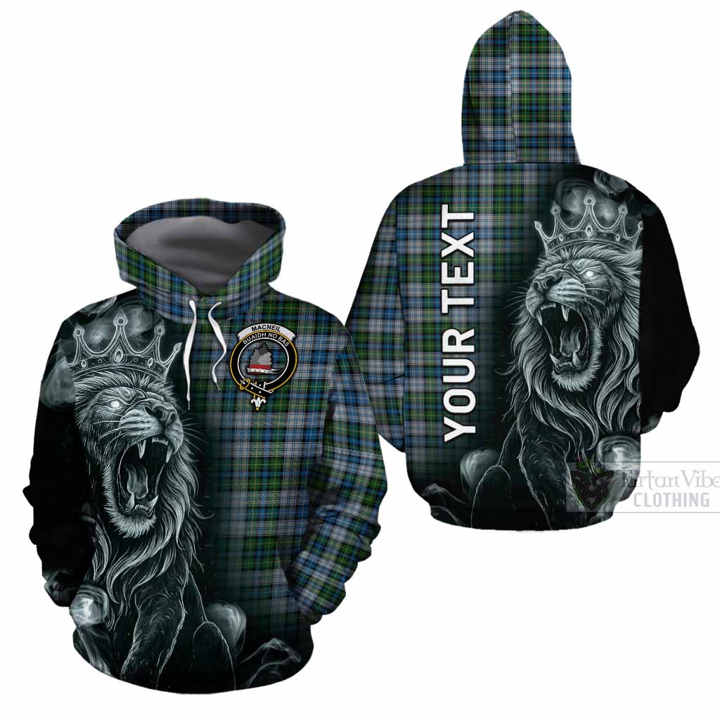 MacNeil (McNeil) Tartan Cotton Hoodie Roaring Lion Heritage