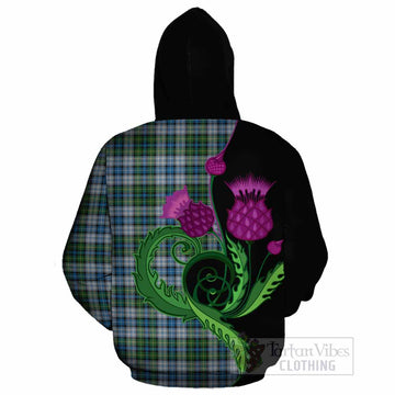 MacNeil (McNeil) Tartan Cotton Hoodie Traditional Scottish Thistle