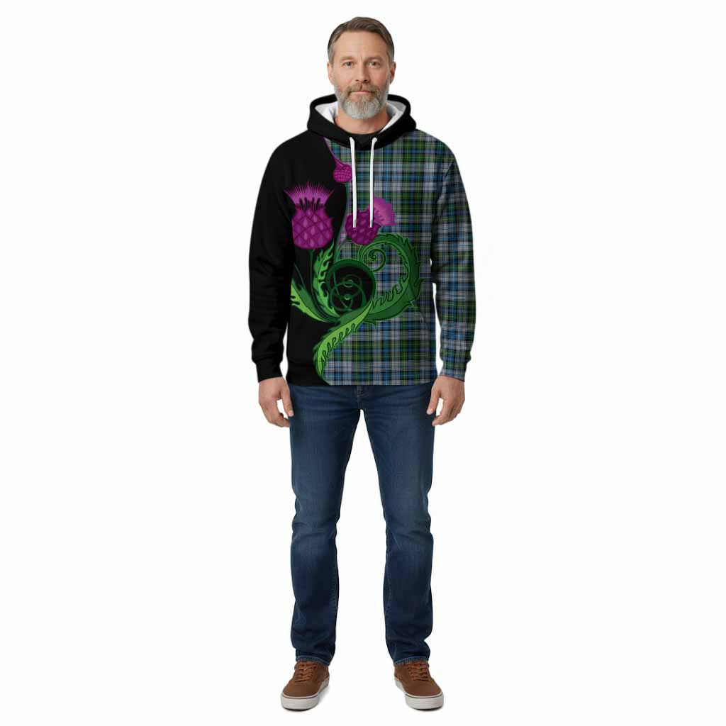 MacNeil (McNeil) Tartan Cotton Hoodie Traditional Scottish Thistle