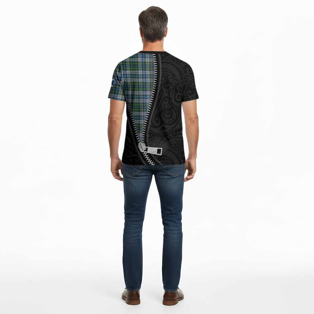 MacNeil (McNeil) Tartan Cotton T-shirt New Zealand Pattern Unique Zipper Stylized