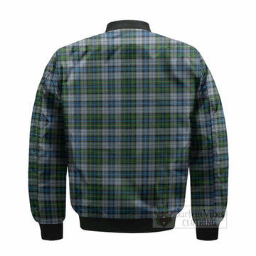 MacNeil (McNeil) Tartan Crest Bomber Jacket Ferocious Lion Style
