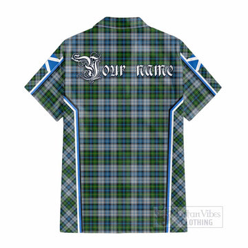 MacNeil (McNeil) Tartan Crest Cotton Hawaiian Shirt Scotland Coat of Arm Flag Style - Tartan Vibes Clothing