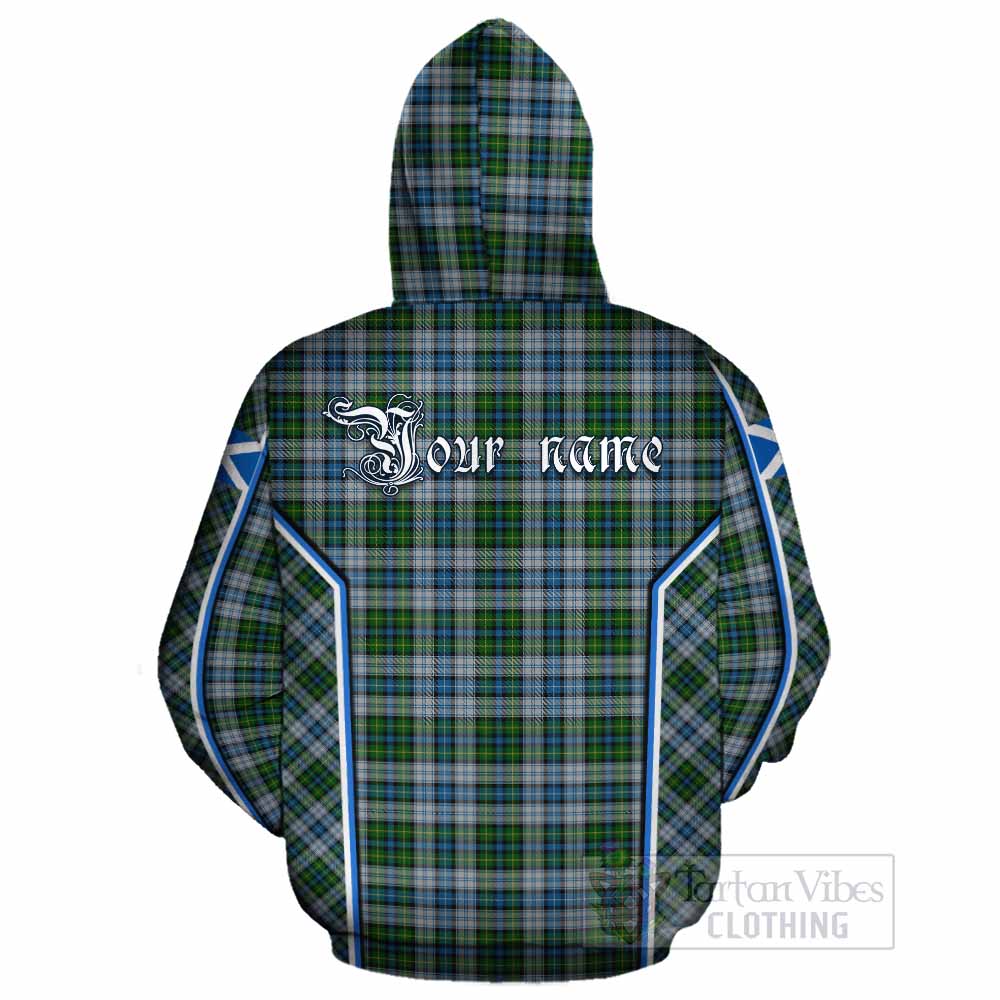 MacNeil (McNeil) Tartan Crest Cotton Hoodie Scotland Coat of Arm Flag Style - Tartan Vibes Clothing