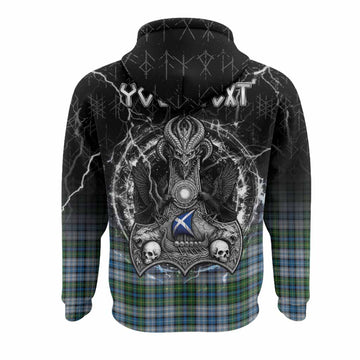 MacNeil (McNeil) Tartan Crest Hoodie Celtic Odin's Raven Legacy